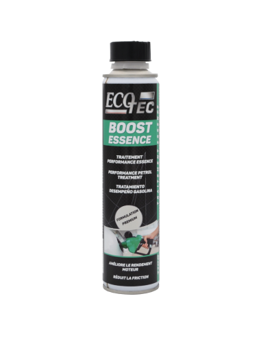 Nettoyant injecteurs Boost Essence. Améliore le rendement moteur.