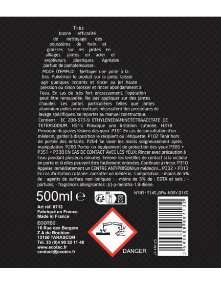 Wheel and Rims Cleaner