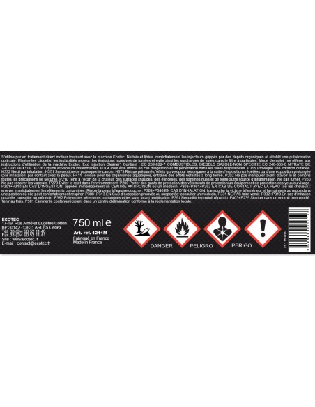 Nettoyage moteur tournant des injections diesel