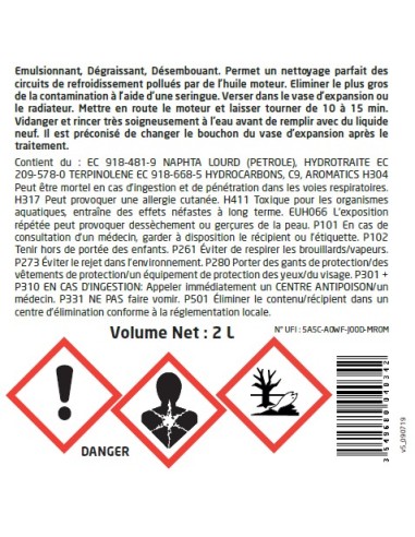 4034 - COOLING CIRCUIT OIL EMULSIFIER