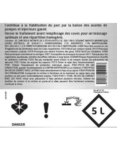 4112-4113 NETTOYANT CIRCUIT GASOIL NOUVELLE GENERATION