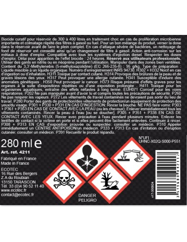 4211 - DIESEL CIRCUIT DECONTAMINANT