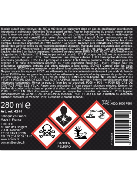4211 - DIESEL CIRCUIT DECONTAMINANT