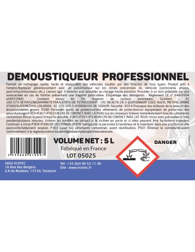 Demoustiqueur professionnel