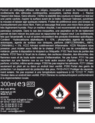 LIMPIADOR UNIVERSAL TEXTILES Y TAPETES