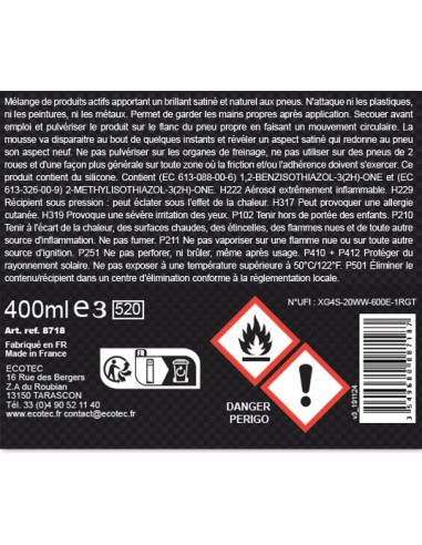 Mousse Brillant Pneu