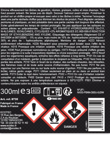 LIMPIA RESINAS Y ALQUITRAN